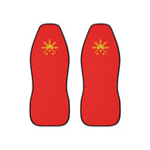 Philippine Sun and Stars Red Car Seat Covers